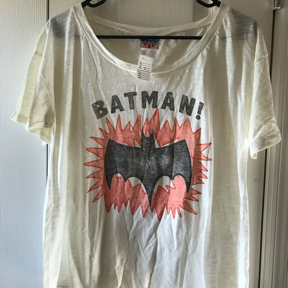 Junk Food Batman Slouchy Boyfriend Tee Small - Picture 3 of 6